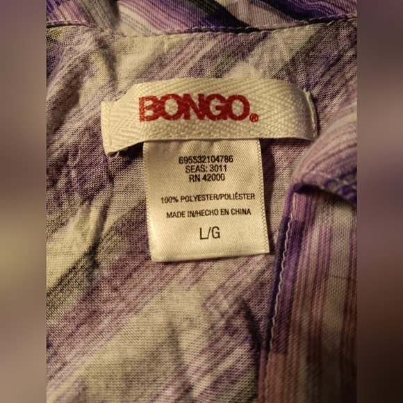 STRIPED BONGO SHIRT - Picture 2 of 2